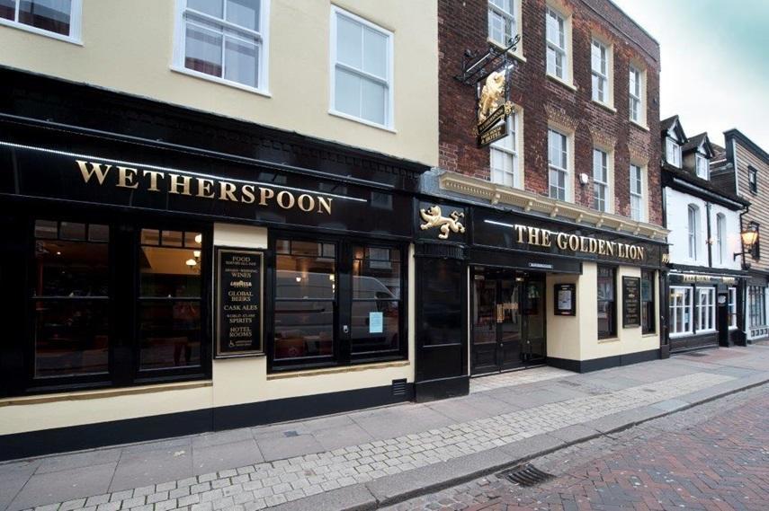 The Golden Lion Wetherspoon Hotel Rochester  Luaran gambar